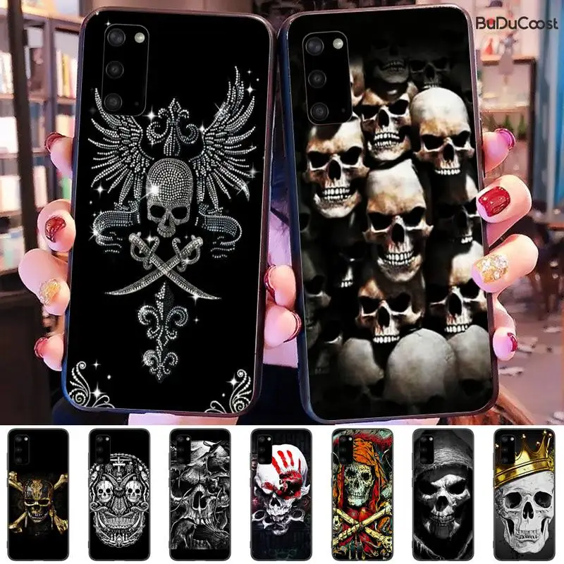 Customary Personality skull Luxury Phone Case For Samsung Galaxy S9 S10 S10E S6 S7 S8 S9 S9Plus S5 S20
Customary Personality skull Luxury Phone Case For Samsung Galaxy S9 S10 S10E S6 S7 S8 S9 S9Plus S5 S20