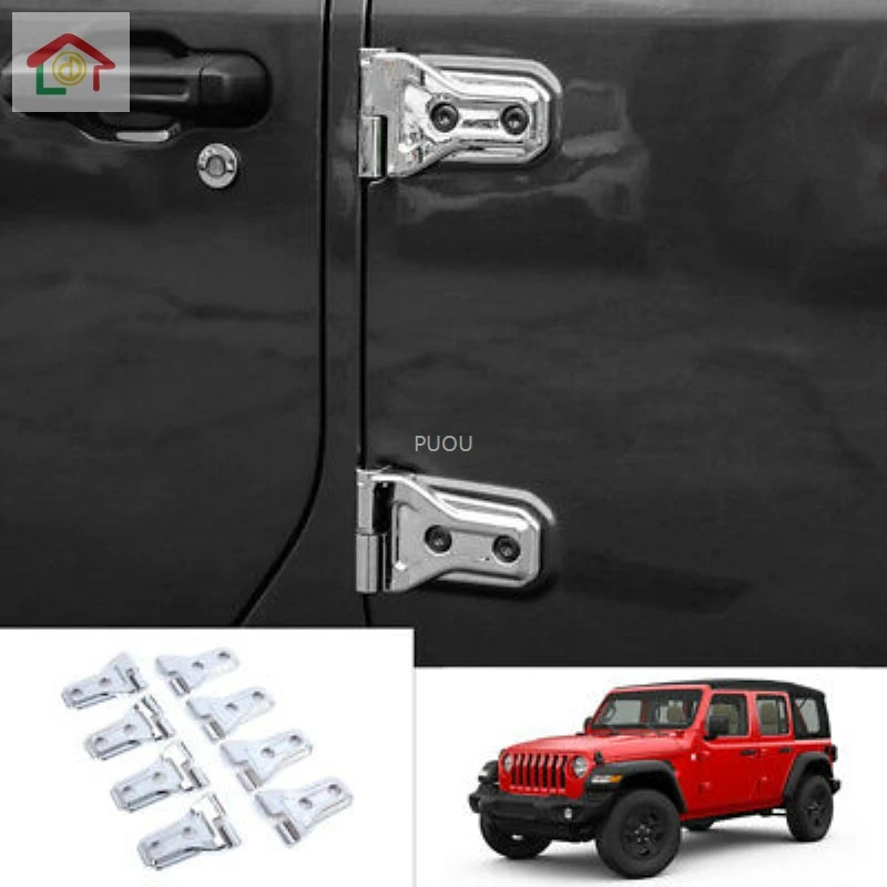 ABS Chrome Накладка для дверных петель Trim 16 шт. для Jeep Wrangler JL 2018 - 2019
ABS Chrome Накладка для дверных петель Trim 16 шт. для Jeep Wrangler JL 2018 - 2019