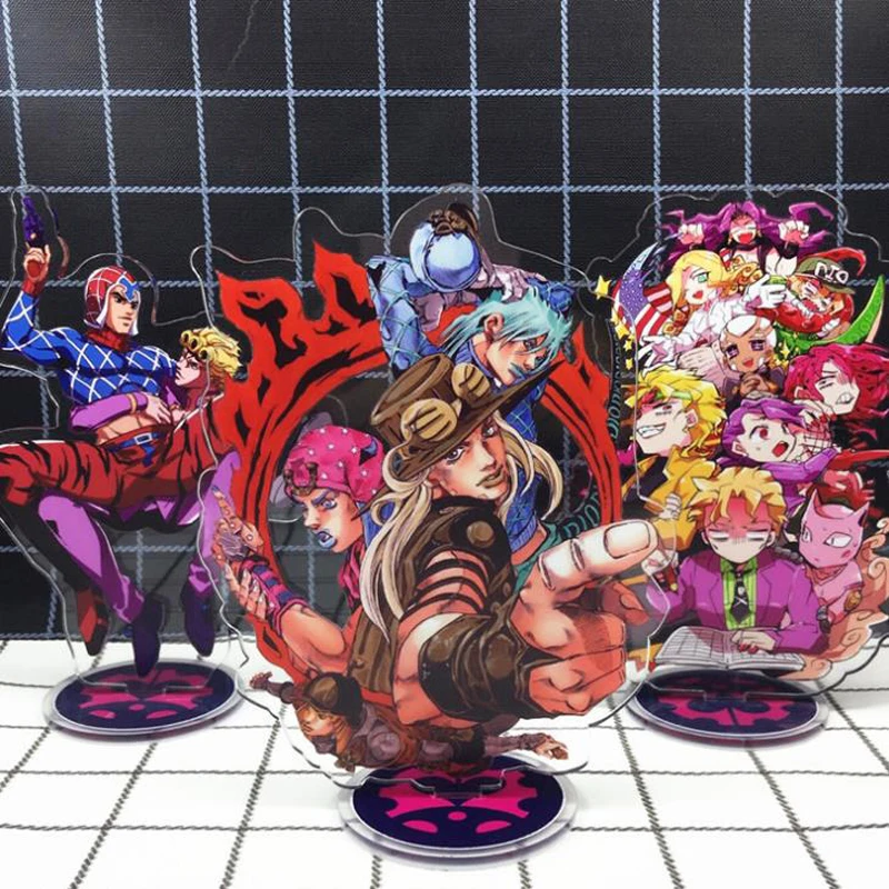 1 Pcs Cute Anime JoJos Bizarre Adventure Acrylic Stand Model Toys Desk Stand Holder Action Figure Toys Collection Gifts
1 Pcs Cute Anime JoJos Bizarre Adventure Acrylic Stand Model Toys Desk Stand Holder Action Figure Toys Collection Gifts