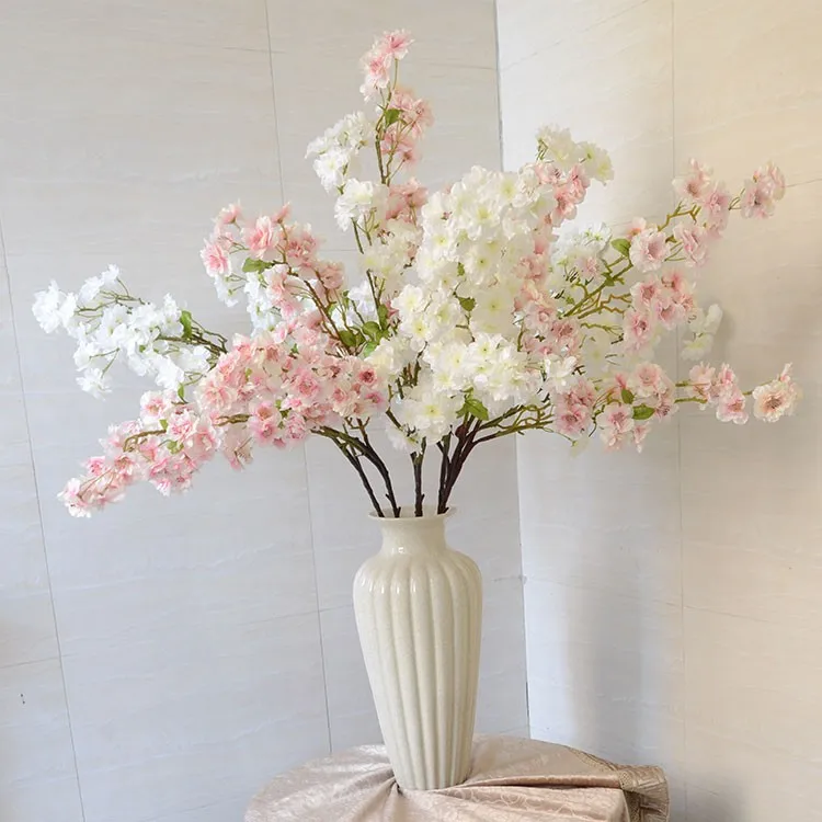 120m/47inch Long Artificial Simulation Flower Cherry Blossoms white Silk Branch Flowers For Wedding home Christmas decorations
120m/47inch Long Artificial Simulation Flower Cherry Blossoms white Silk Branch Flowers For Wedding home Christmas decorations