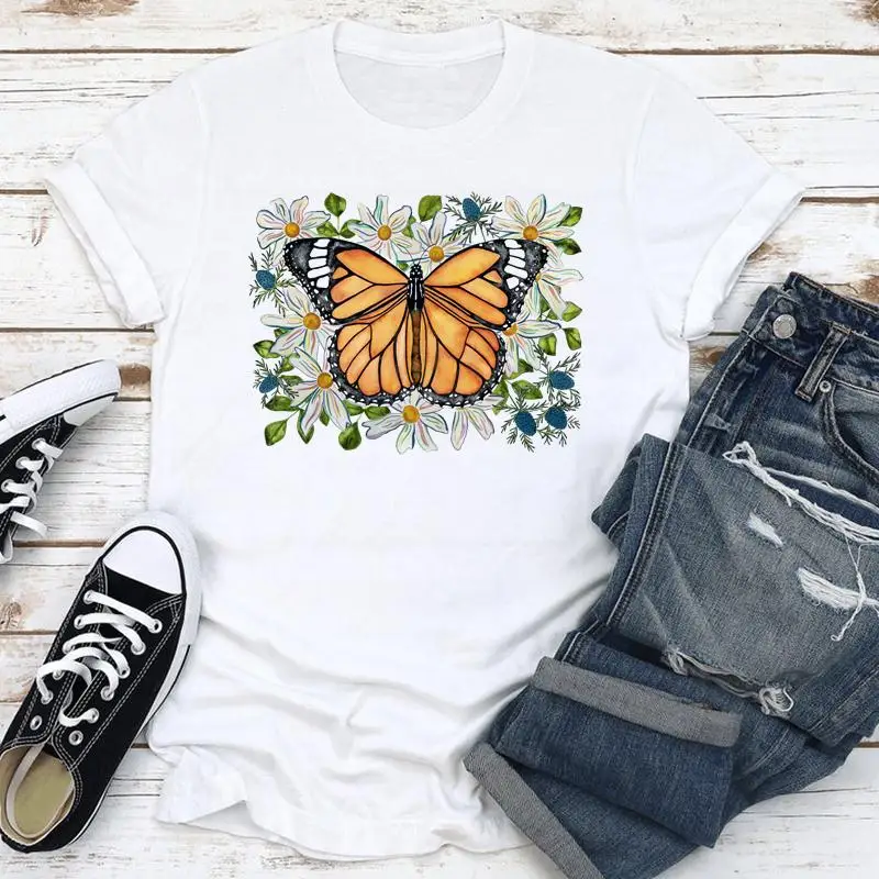 Women Clothes Cartoon Watercolor Compass Casual Cute 90s Summer Fashion Short Sleeve Print Tshirt Female Tee Top Graphic T-shirt
Women Clothes Cartoon Watercolor Compass Casual Cute 90s Summer Fashion Short Sleeve Print Tshirt Female Tee Top Graphic T-shirt
