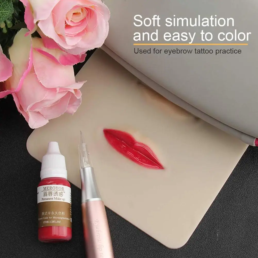 1pcs Permanent Makeup 3D Tattoo Practice Skin Lips Training Eyebrows Skin Fake Face Practice Practice Skin Tattoo V4C4
1pcs Permanent Makeup 3D Tattoo Practice Skin Lips Training Eyebrows Skin Fake Face Practice Practice Skin Tattoo V4C4