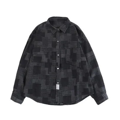 Early spring denim shirt men's fashion work clothes spring leisure Plaid Shirt coat fashion
Early spring denim shirt men's fashion work clothes spring leisure Plaid Shirt coat fashion