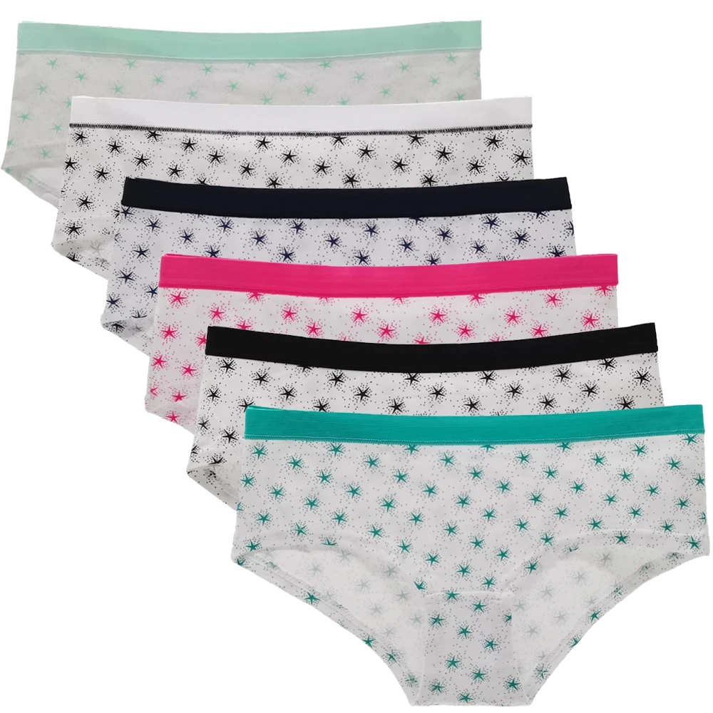 12 Pcs/Set Cotton Panties Women's Underwear Skin-friendly Soft Seamless Underpants Students Briefs Panty Printed Lingerie Women
12 Pcs/Set Cotton Panties Women's Underwear Skin-friendly Soft Seamless Underpants Students Briefs Panty Printed Lingerie Women