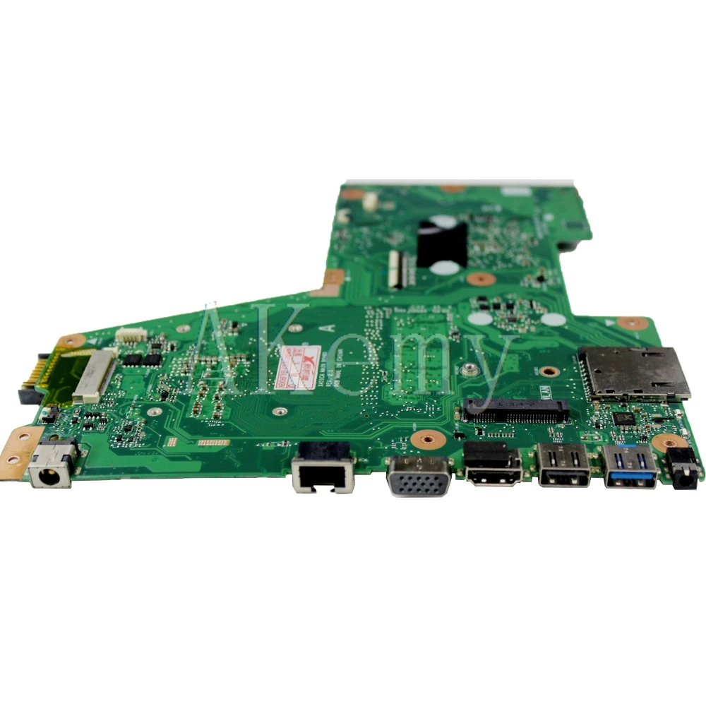 New! Akemy X451CA Laptop Motherboard For Asus X451C X451CA F451C mainboard SR0N9 i3-3217U 100% test OK
New! Akemy X451CA Laptop Motherboard For Asus X451C X451CA F451C mainboard SR0N9 i3-3217U 100% test OK