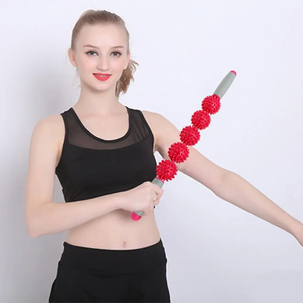 Массажные шарики Ежик ролик для мышц триггер целлюлитный массаж похудения