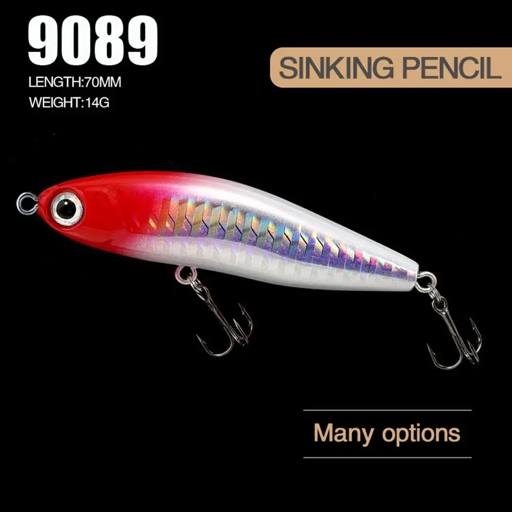 Multicolor Useful Tackle Outdoor Winter Fishing Pencil Sinking Minnow Baits Minnow Lures Fish Hooks
Multicolor Useful Tackle Outdoor Winter Fishing Pencil Sinking Minnow Baits Minnow Lures Fish Hooks