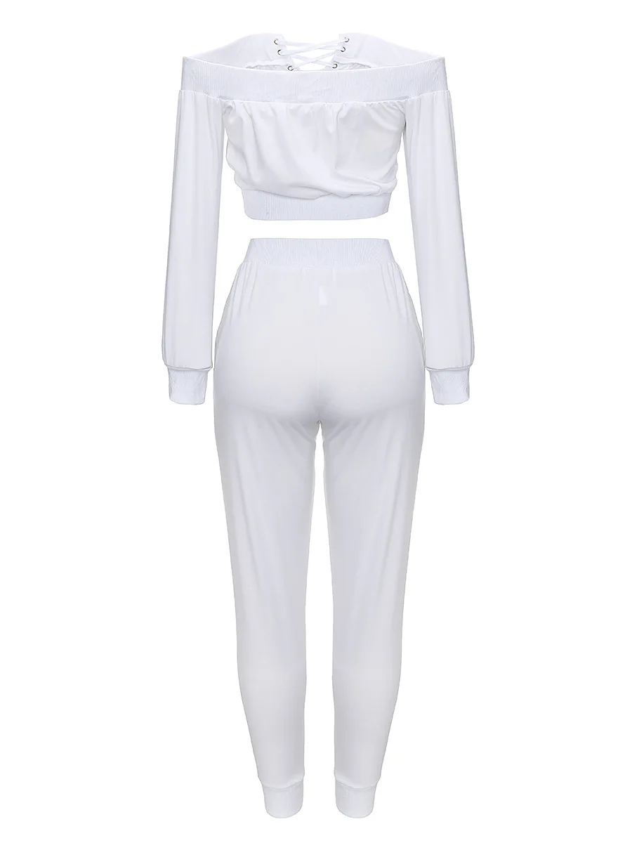 Women Autumn Winter Long Sleeves Pullover Top And Long Pants Two Piece Set Tracksuit Casual Ladies Matching Sets
Women Autumn Winter Long Sleeves Pullover Top And Long Pants Two Piece Set Tracksuit Casual Ladies Matching Sets
