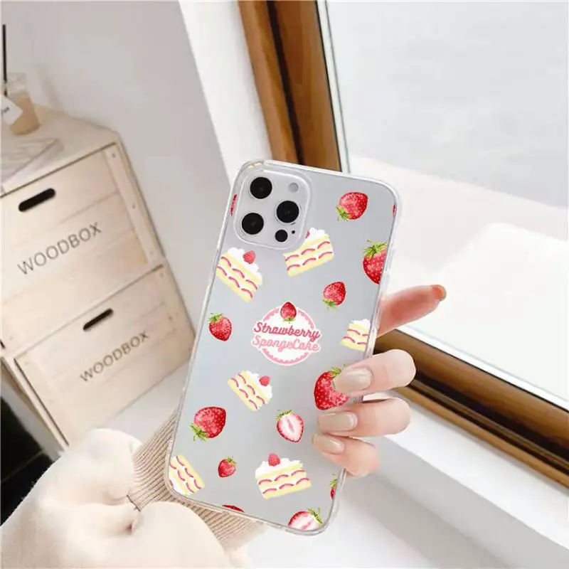 Strawberry Phone Case For iphone 12 11 mini x xs xr pro max 8 7 6s 6 5 5s 5c se plus Transparent soft
Strawberry Phone Case For iphone 12 11 mini x xs xr pro max 8 7 6s 6 5 5s 5c se plus Transparent soft