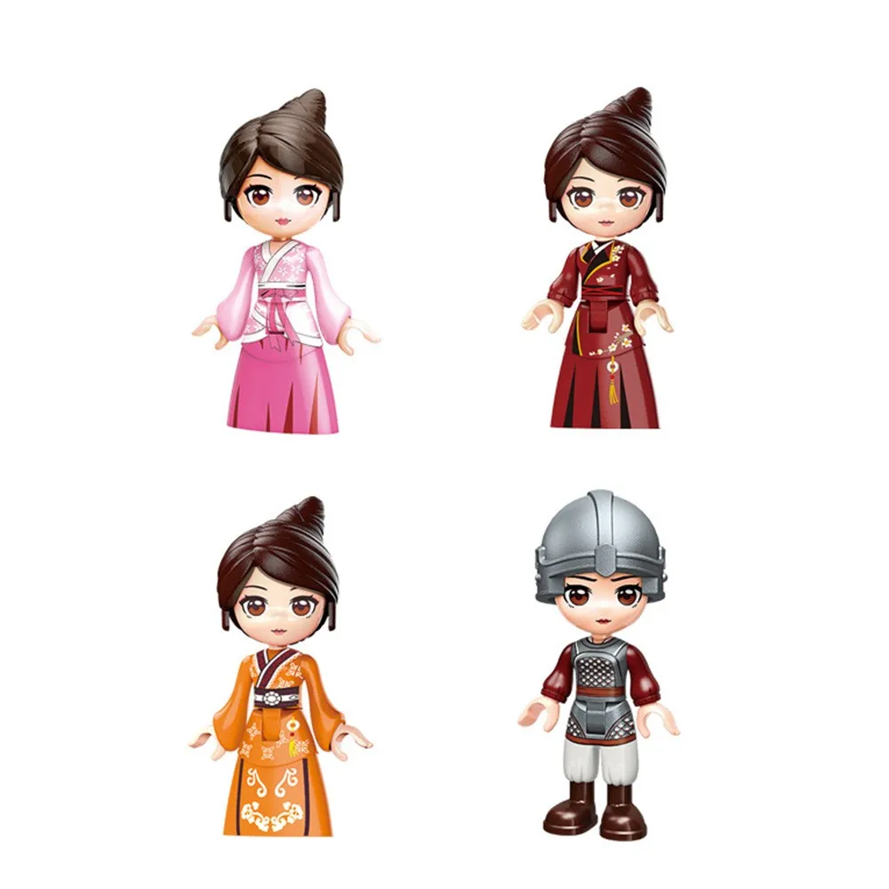473pcs Chinese Friends Girl Princess Hua Mulans Horse Training Day Figures Building Block Toys Gift For Children
473pcs Chinese Friends Girl Princess Hua Mulans Horse Training Day Figures Building Block Toys Gift For Children