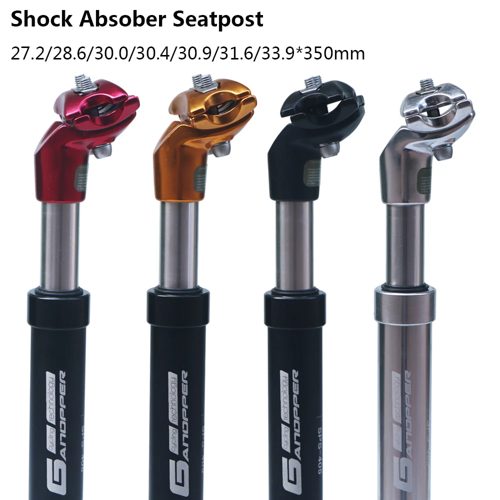 

27.2 Suspension Bicycle Seat Post 28.6/30.1/30.4/30.9/31.6/33.9 MTB Road Bike damping Seatpost shock absorber With Adptper Shim