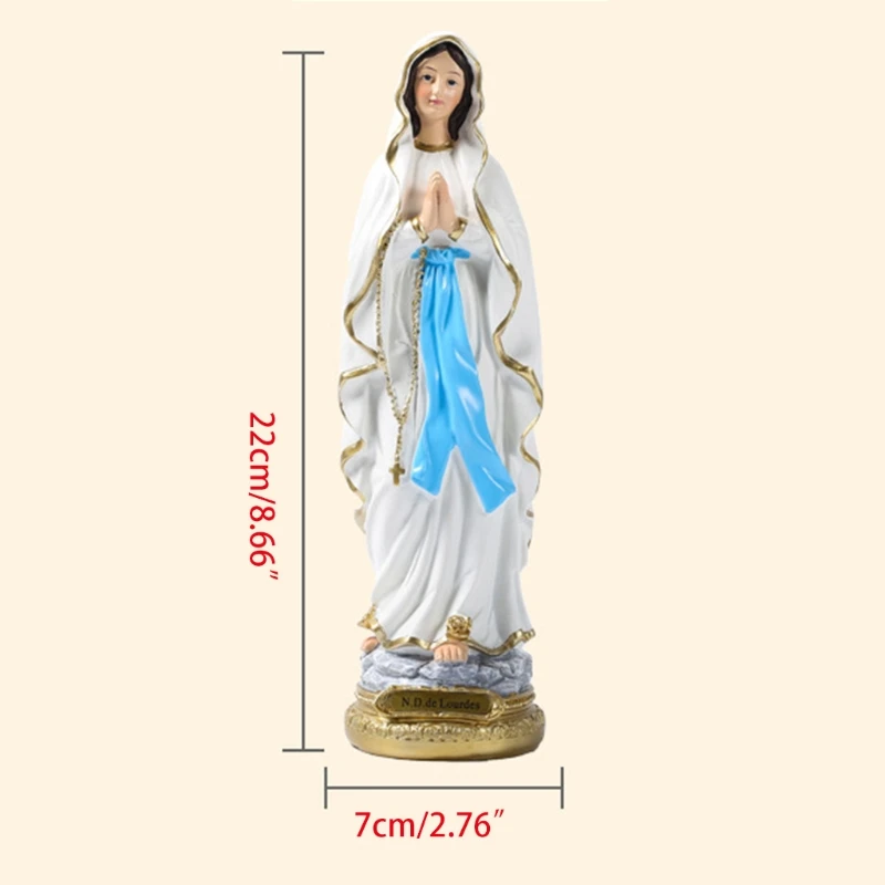 Our Lady of Grace Figure on Base Heavenly Protectors Renaissance Collection Resin and Stone Religious Gift Decoration 
Our Lady of Grace Figure on Base Heavenly Protectors Renaissance Collection Resin and Stone Religious Gift Decoration