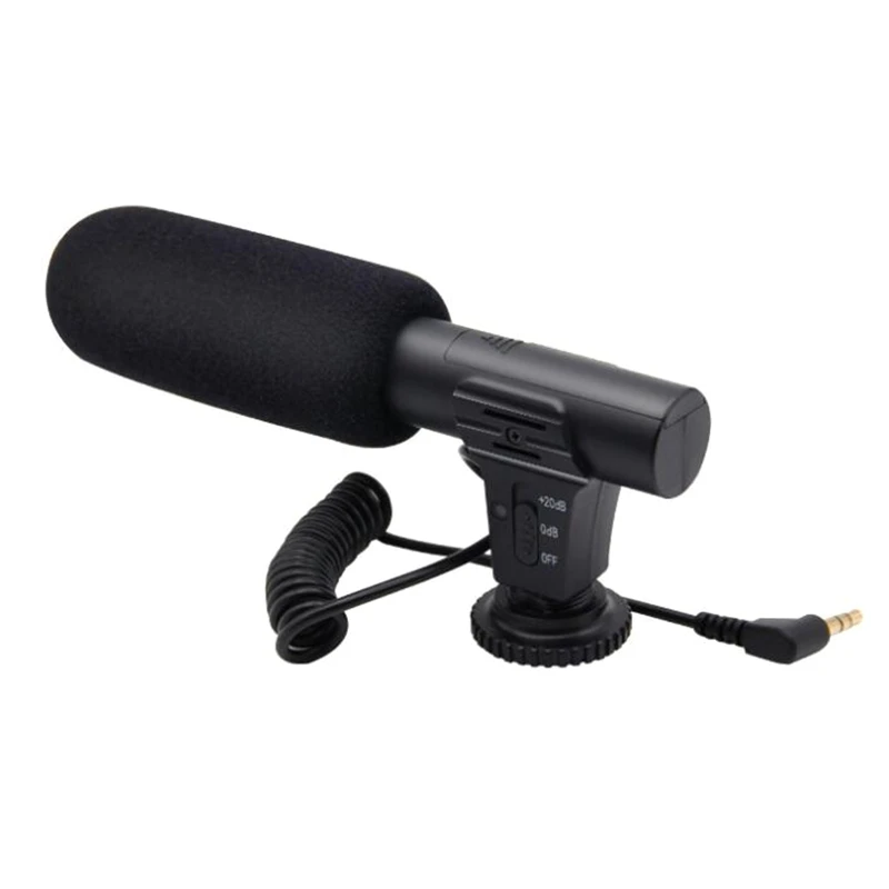 Professional On-Camera Microphone for Interview Photography Recording Speech Short Videos Mic Compatible With Smartphone
Professional On-Camera Microphone for Interview Photography Recording Speech Short Videos Mic Compatible With Smartphone