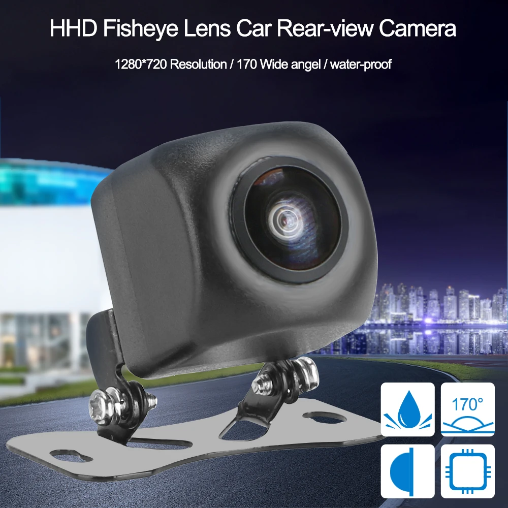 Car Rear View Camera 1280x720 High-definition HD Lens Fisheye 170° Wide Angle Night Parking Assistance Kit
Car Rear View Camera 1280x720 High-definition HD Lens Fisheye 170° Wide Angle Night Parking Assistance Kit