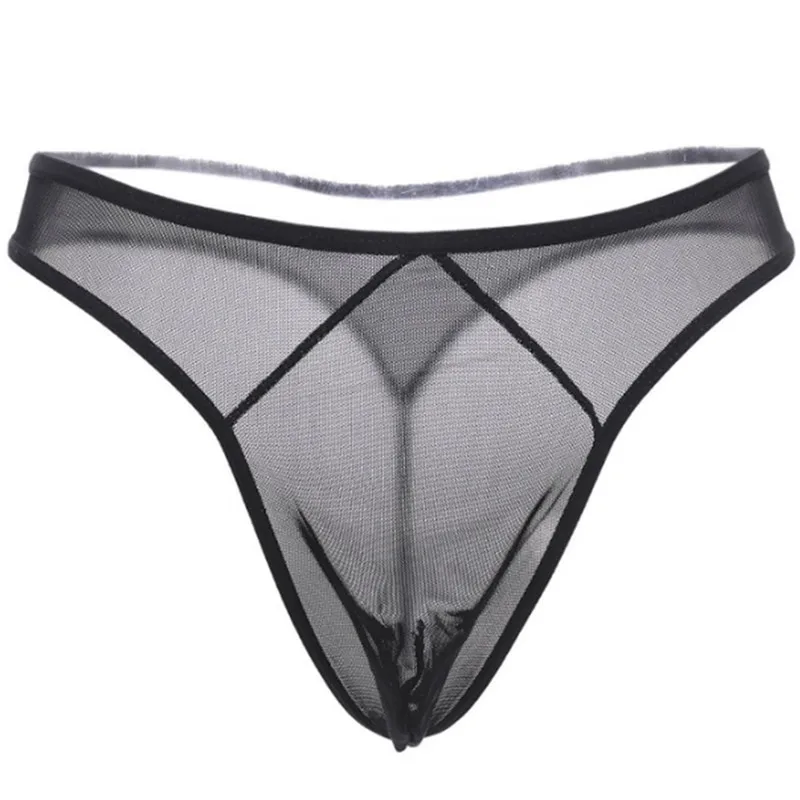 Men Sexy Mesh Lace Transparent T-Back G-String Panties Comfort Breathable Thongs Underwear Fashion Male T-Back Underpants Panty
Men Sexy Mesh Lace Transparent T-Back G-String Panties Comfort Breathable Thongs Underwear Fashion Male T-Back Underpants Panty