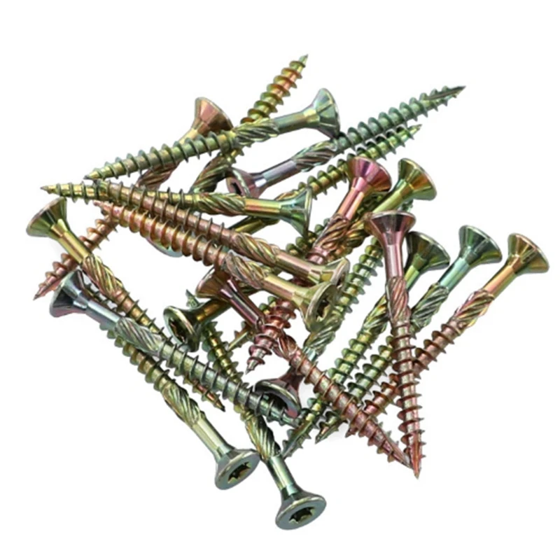 100PCS 4.5X60MM Galvanized C1022A Woodworking Screw T25 Torx Self-Tapping Screw Deck Screw/Wood Screw/Binding Screw
100PCS 4.5X60MM Galvanized C1022A Woodworking Screw T25 Torx Self-Tapping Screw Deck Screw/Wood Screw/Binding Screw