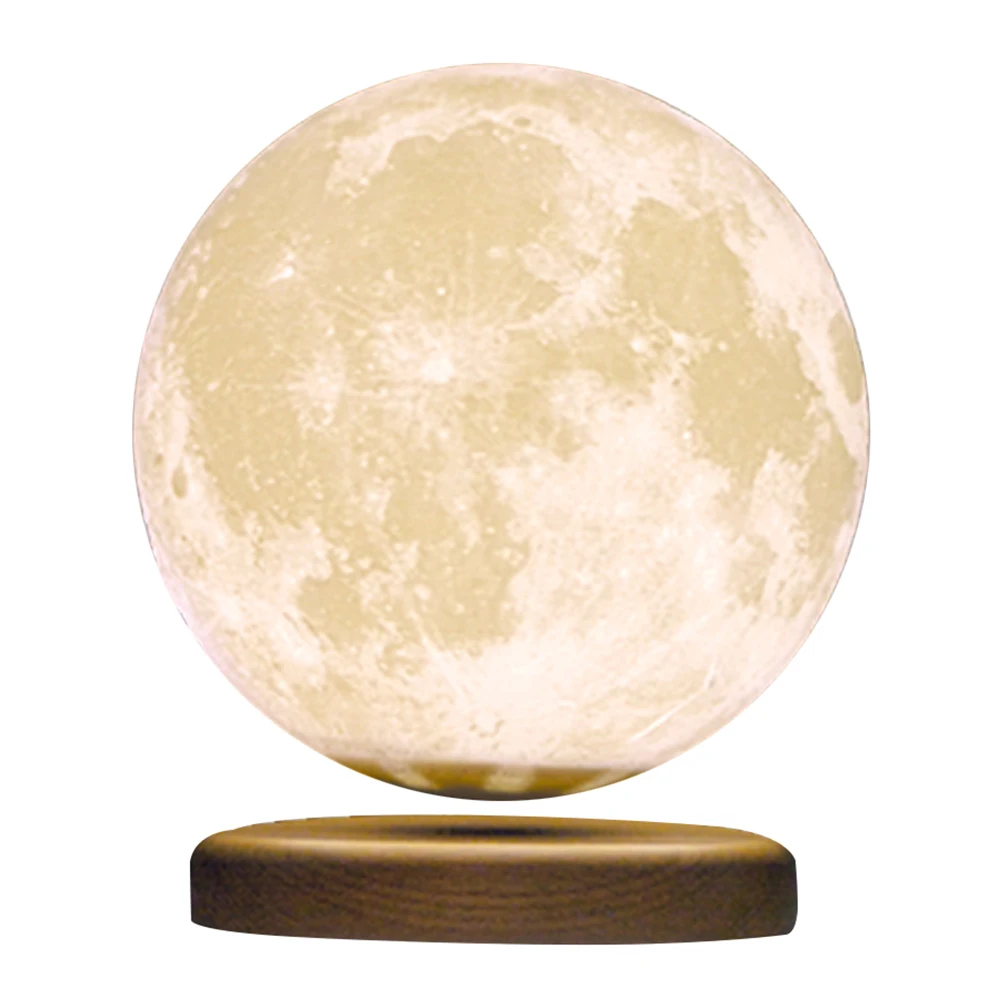 Fashion LED Creative 3D Magnetic Levitation Moon Lamp Round Night Light Rotating LED Floating Lamp Home Bedroom Decoration Light
Fashion LED Creative 3D Magnetic Levitation Moon Lamp Round Night Light Rotating LED Floating Lamp Home Bedroom Decoration Light