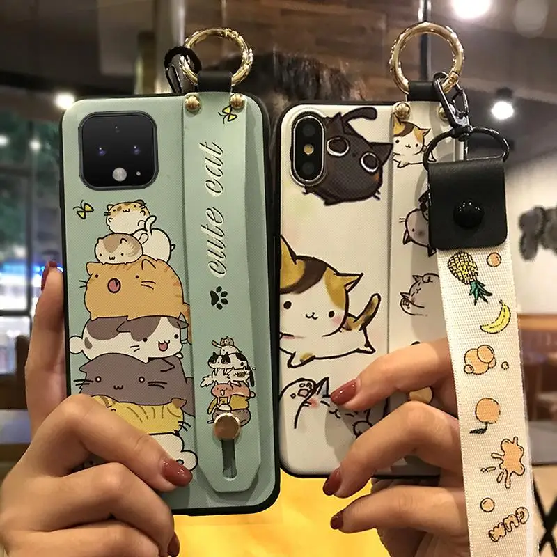 Чехол для телефона Google Pixel 4 XL с милым мультяшным рисунком Тонкий силиконовый
