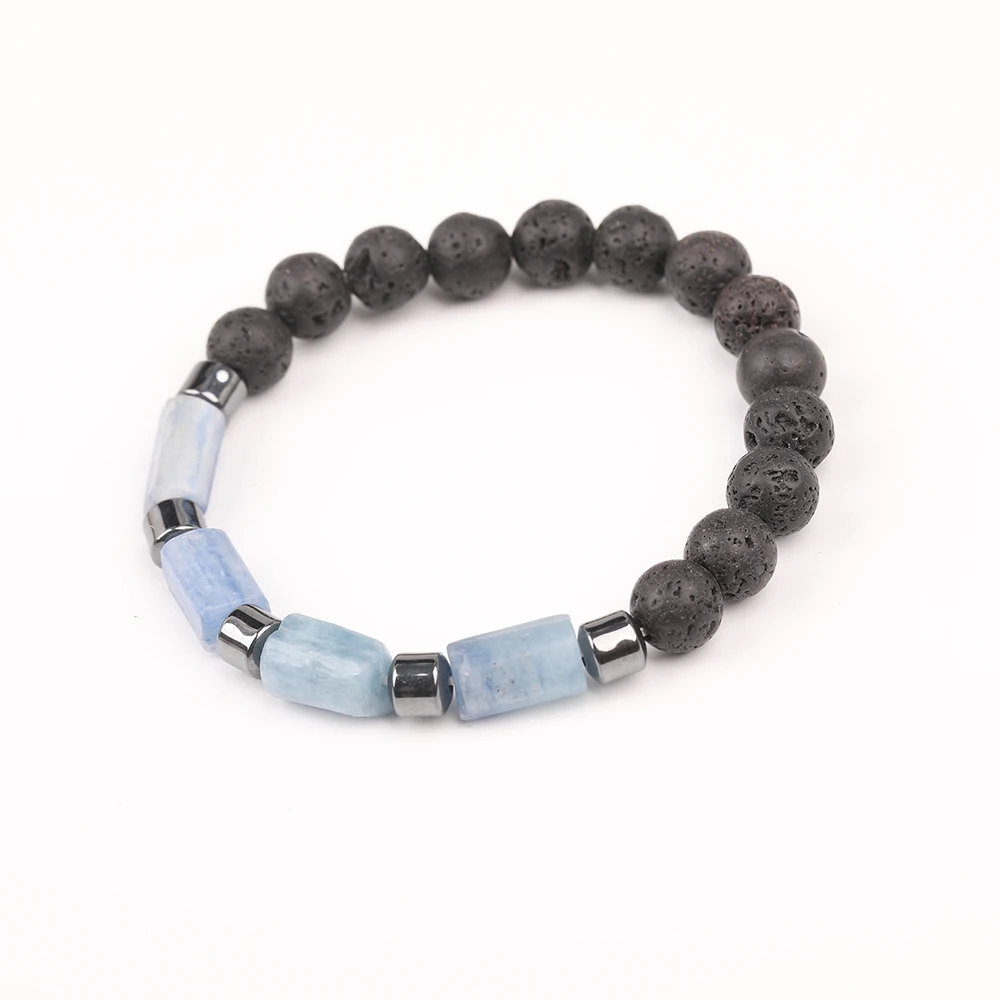 10Pcs/Lot Natural Blue Kyanite Stone Chunky Beads Silvery Iron Black Lava 8mm Beads Elastic String Bracelet Jewelry N0377JBG.E
10Pcs/Lot Natural Blue Kyanite Stone Chunky Beads Silvery Iron Black Lava 8mm Beads Elastic String Bracelet Jewelry N0377JBG.E