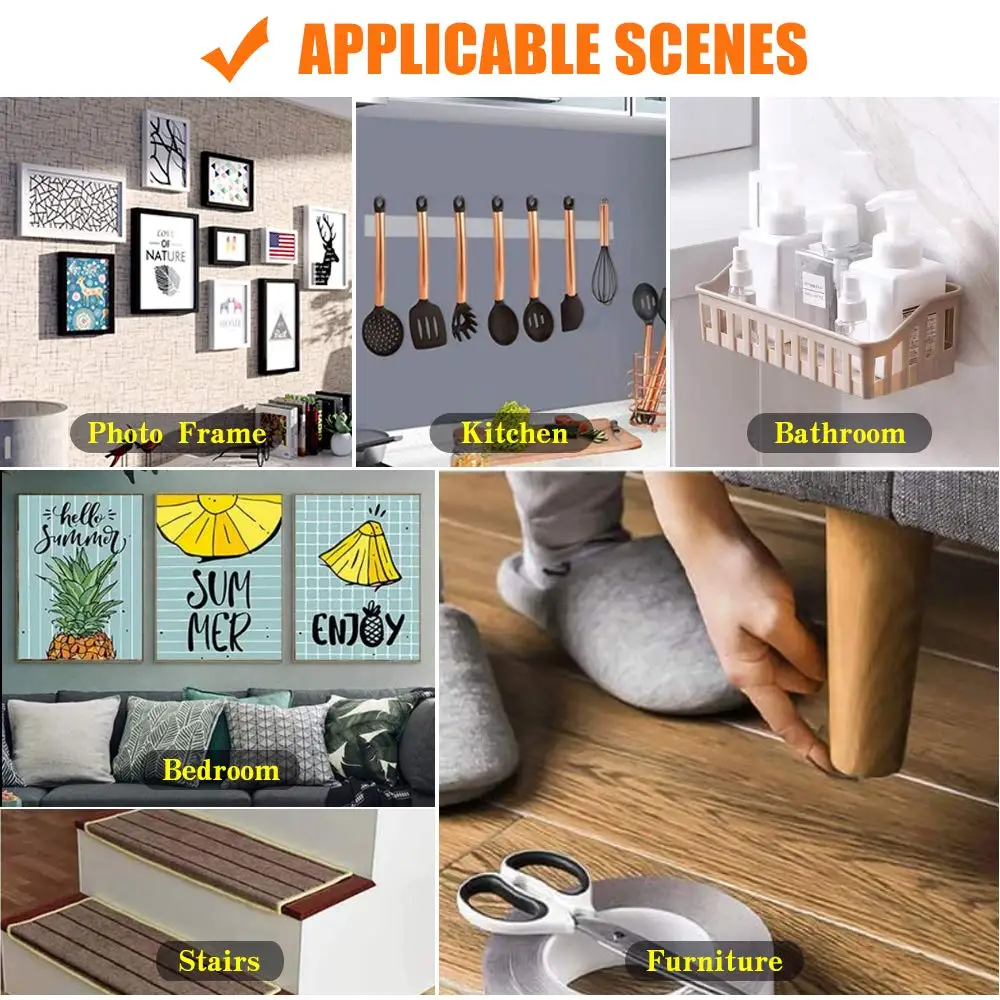 Nano tape double-sided tape transparent NoTrace reusable waterproof tape can clean household gekkotape
Nano tape double-sided tape transparent NoTrace reusable waterproof tape can clean household gekkotape