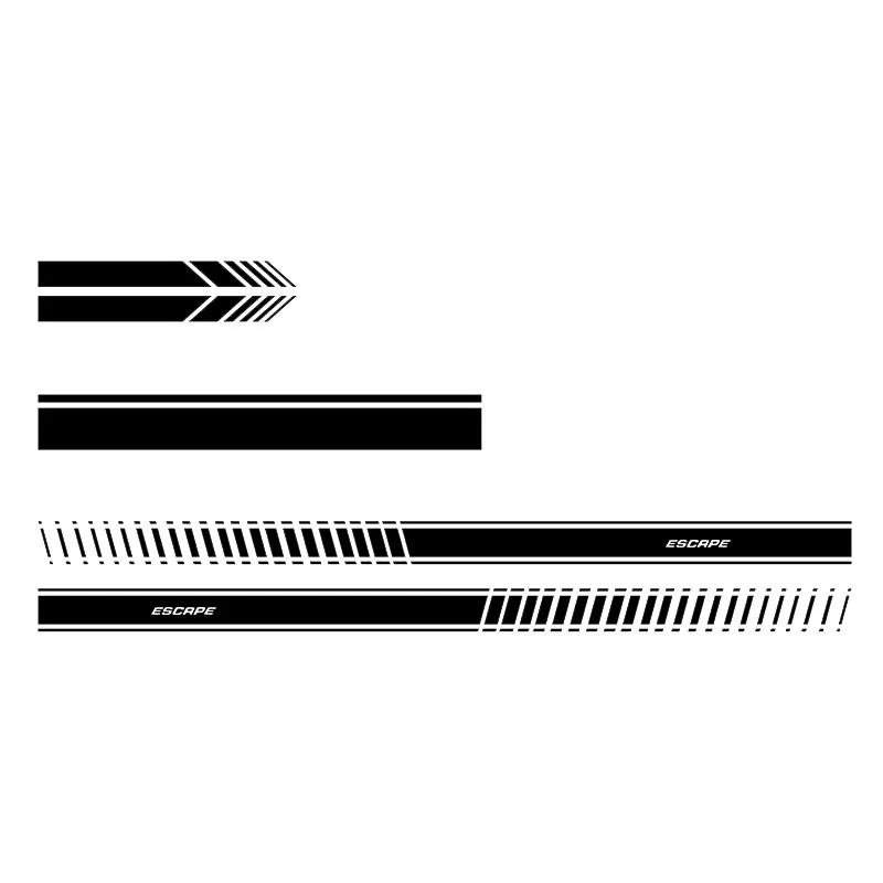 5pcs Car Stickers Styling Decal Set For FORD ESCAPE Rear Mirror Door Side Stripe Vinyl Film Car Accessories
5pcs Car Stickers Styling Decal Set For FORD ESCAPE Rear Mirror Door Side Stripe Vinyl Film Car Accessories