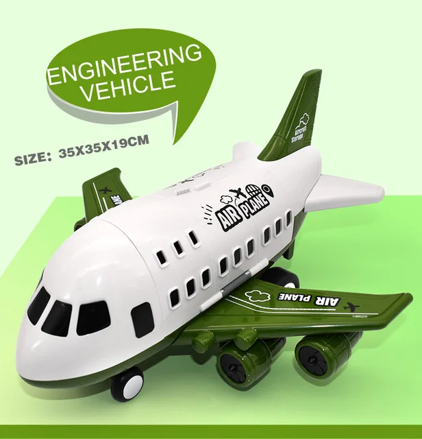Simulation Track Inertia Children's Toy Kids Multi-function Storage Alloy Car Trucks Vehicles Airplane Toy for Boys
Simulation Track Inertia Children's Toy Kids Multi-function Storage Alloy Car Trucks Vehicles Airplane Toy for Boys