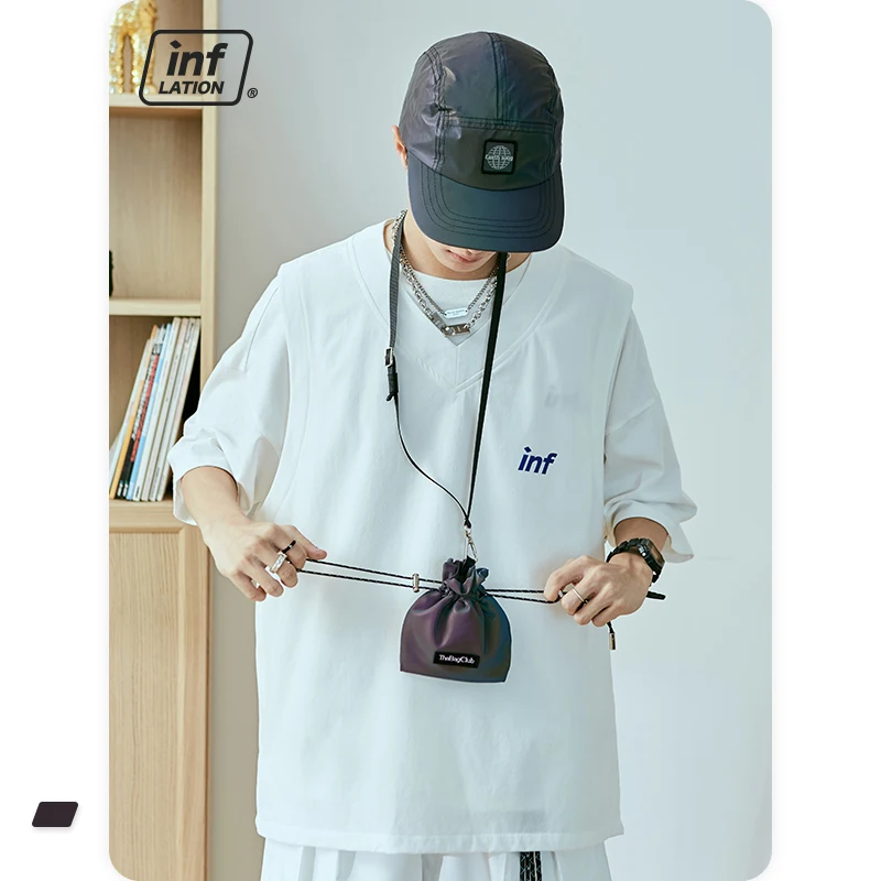 INFLATION Streetwear Men Mini Crossbody Bag Unisex Laser Reflective Messenger Bag Men Fanny Pack Bag 429AI2020
INFLATION Streetwear Men Mini Crossbody Bag Unisex Laser Reflective Messenger Bag Men Fanny Pack Bag 429AI2020