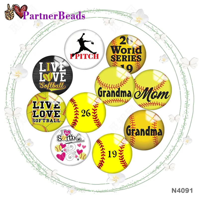 Yellow softball Image printing metal DIY snap button accessories Fit bag hat Clothes shoes N4091
Yellow softball Image printing metal DIY snap button accessories Fit bag hat Clothes shoes N4091