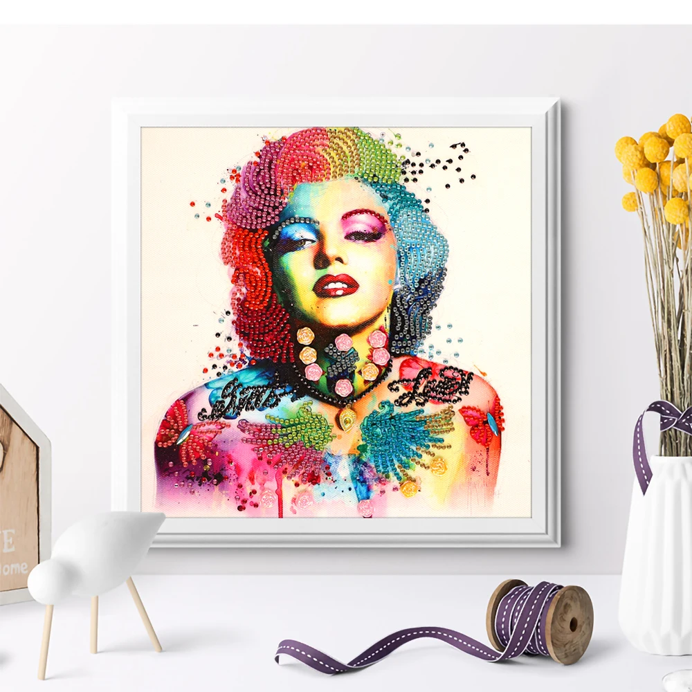 DIY Diamond Painting Kit Ainmal Portrai Beaded Art Special-shaped Wall Drawing Home Decor Stitch Framed Drill Eco-friendly Craft 
DIY Diamond Painting Kit Ainmal Portrai Beaded Art Special-shaped Wall Drawing Home Decor Stitch Framed Drill Eco-friendly Craft