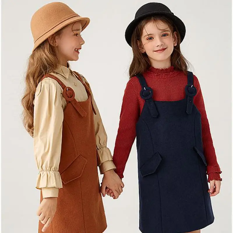 Осенне-весеннее платье с подтяжками для девочек; Модные прямые платья без рукавов для От 3 до 14 лет девочек; Повседневные плотные платья сред...
Осенне-весеннее платье с подтяжками для девочек; Модные прямые платья без рукавов для От 3 до 14 лет девочек; Повседневные плотные платья сред...