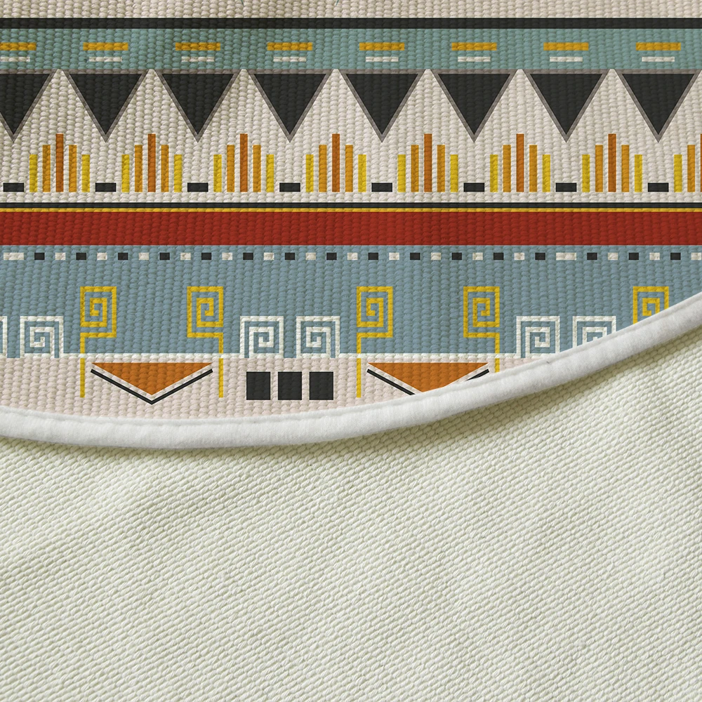 Silstar Tex Geometric Stripes Round Carpet Linen Chair Mat Home Decorative Rugs Sleeping Mats Camping Play Carpets Bed Floor
Silstar Tex Geometric Stripes Round Carpet Linen Chair Mat Home Decorative Rugs Sleeping Mats Camping Play Carpets Bed Floor