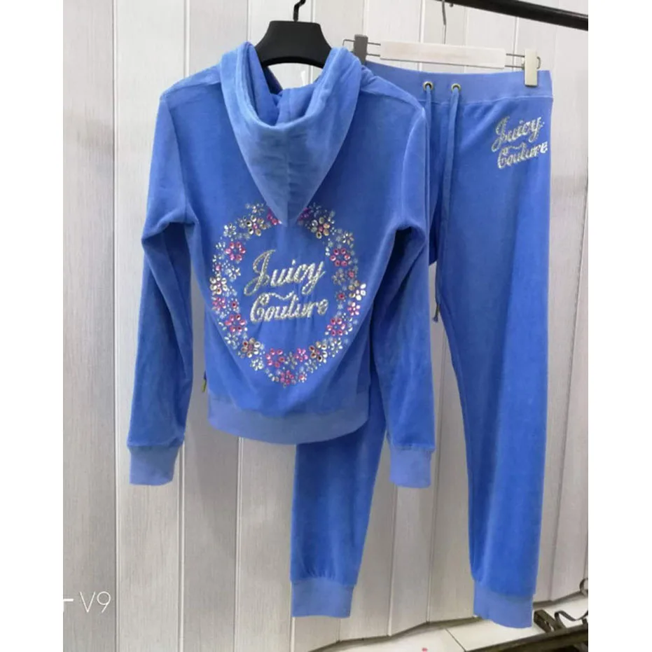 Women Spring Fall Tracksuit Letter Diamonds Patten Velvet 2 Piece Outfit Sweatshirt+Pencil Sweatpants Matching Set Sporty Suits
Women Spring Fall Tracksuit Letter Diamonds Patten Velvet 2 Piece Outfit Sweatshirt+Pencil Sweatpants Matching Set Sporty Suits
