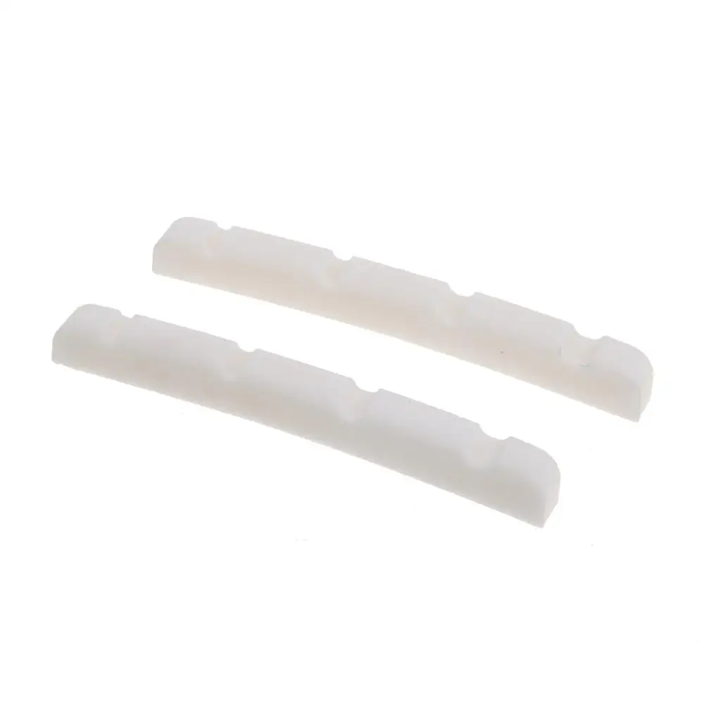 Musiclily Pro 41.91mm Slotted P Bass Bone Nut Curved Bottom for 4-String Fender Style Precision Bass, Ivory (Set of 2)
Musiclily Pro 41.91mm Slotted P Bass Bone Nut Curved Bottom for 4-String Fender Style Precision Bass, Ivory (Set of 2)