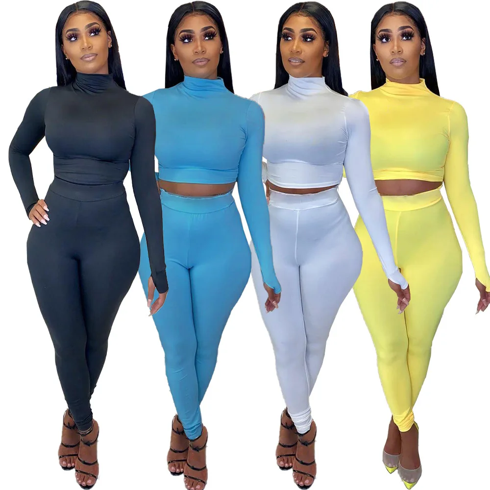 DN8516 two-piece sportswear autumn and winter sexy solid color tight-fitting two-piece trouser suit
DN8516 two-piece sportswear autumn and winter sexy solid color tight-fitting two-piece trouser suit