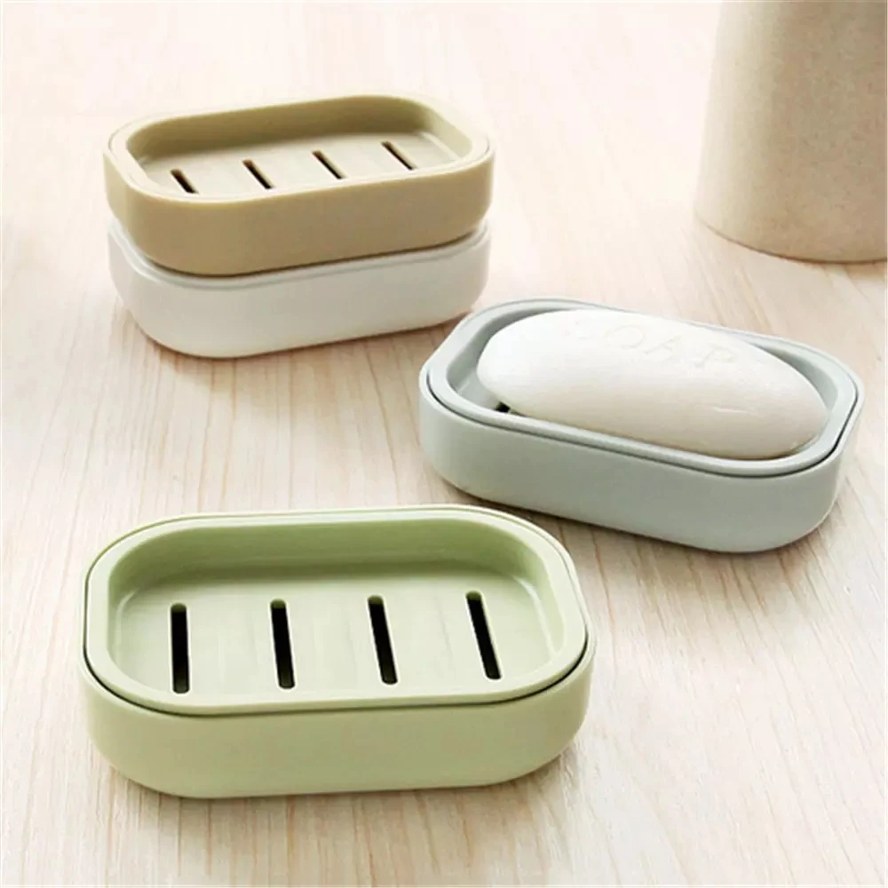 Double layer soap dish with lid household shower toilet drain soap dish creative travel portable container soap tray soap holder
Double layer soap dish with lid household shower toilet drain soap dish creative travel portable container soap tray soap holder