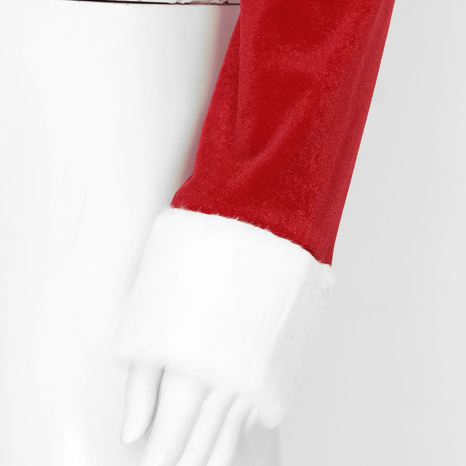 Women Velvet Christmas Costume Fancy Party Tops Sexy Santa Outfits Santa Claus Suit Boat Neck Bare Adjustable Shoulder Strap
Women Velvet Christmas Costume Fancy Party Tops Sexy Santa Outfits Santa Claus Suit Boat Neck Bare Adjustable Shoulder Strap