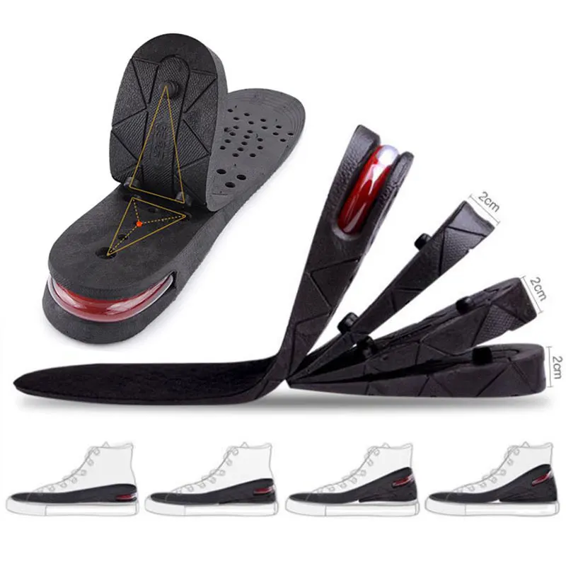 Invisible Height Increase Insole Spring Air Cushion Height Lift Adjustable Cut Shoe Insert Taller Support Absorbant Foot Pad
Invisible Height Increase Insole Spring Air Cushion Height Lift Adjustable Cut Shoe Insert Taller Support Absorbant Foot Pad