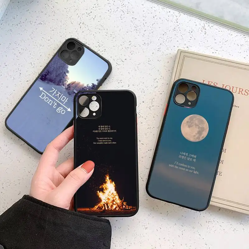 Korea script Phone Case For iphone 13 12 11 7 8 plus mini x xs xr pro max matte transparent cover
Korea script Phone Case For iphone 13 12 11 7 8 plus mini x xs xr pro max matte transparent cover