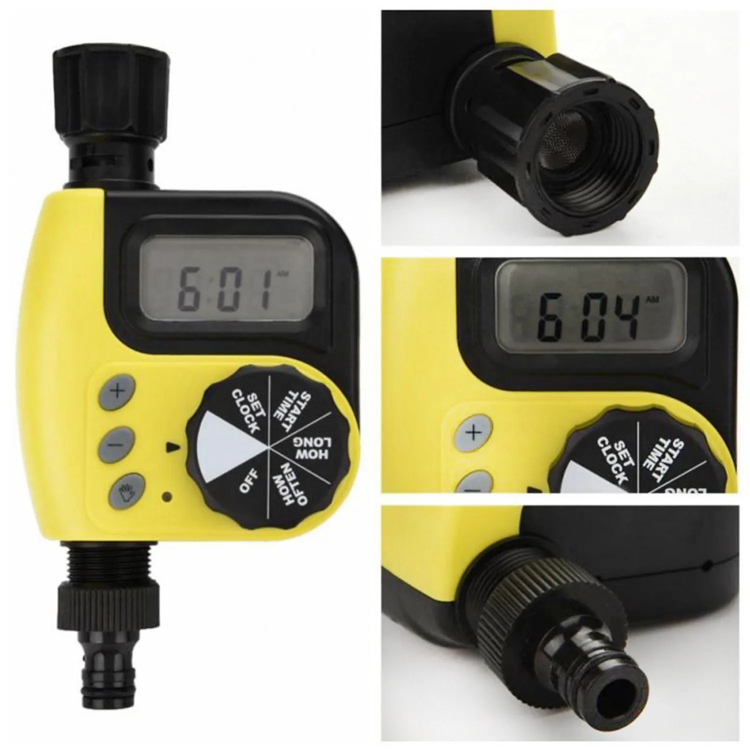 Irrigation Water Timer Controller Garden Electronic Programmable Automatic Watering Timer Waterproof Water Faucet To Hose Timer
Irrigation Water Timer Controller Garden Electronic Programmable Automatic Watering Timer Waterproof Water Faucet To Hose Timer