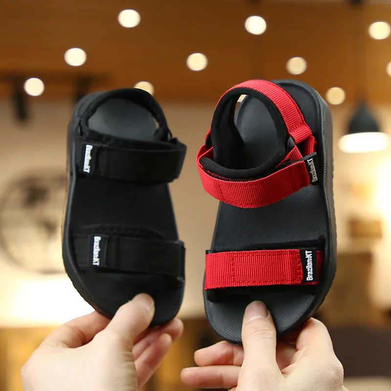 Summer New Canvas Sandals Boys Girls Sandals Solid Color Soft Soled Anti-Slip Children Kids Shoes Summer Beach Sandals
Summer New Canvas Sandals Boys Girls Sandals Solid Color Soft Soled Anti-Slip Children Kids Shoes Summer Beach Sandals