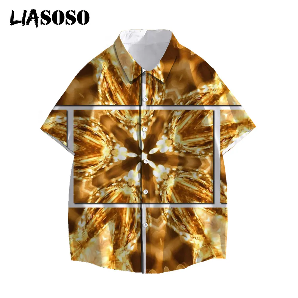 LIASOSO Summer Men Women Casual Fashion Geometry Three-Dimensional Graphic Shirts Holiday Streetwear 3D Print Unisex Clothing 
LIASOSO Summer Men Women Casual Fashion Geometry Three-Dimensional Graphic Shirts Holiday Streetwear 3D Print Unisex Clothing