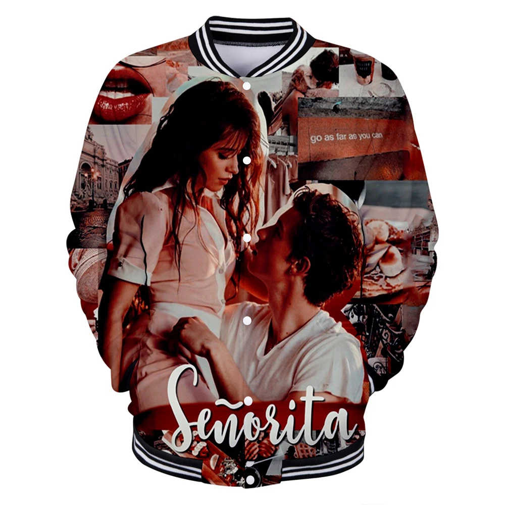 singer Shawn Mendes 3D Jacket Men Women New Fashion Print Sky JacketPop Senorita Camila Cabello Couple Baseball uniform
singer Shawn Mendes 3D Jacket Men Women New Fashion Print Sky JacketPop Senorita Camila Cabello Couple Baseball uniform