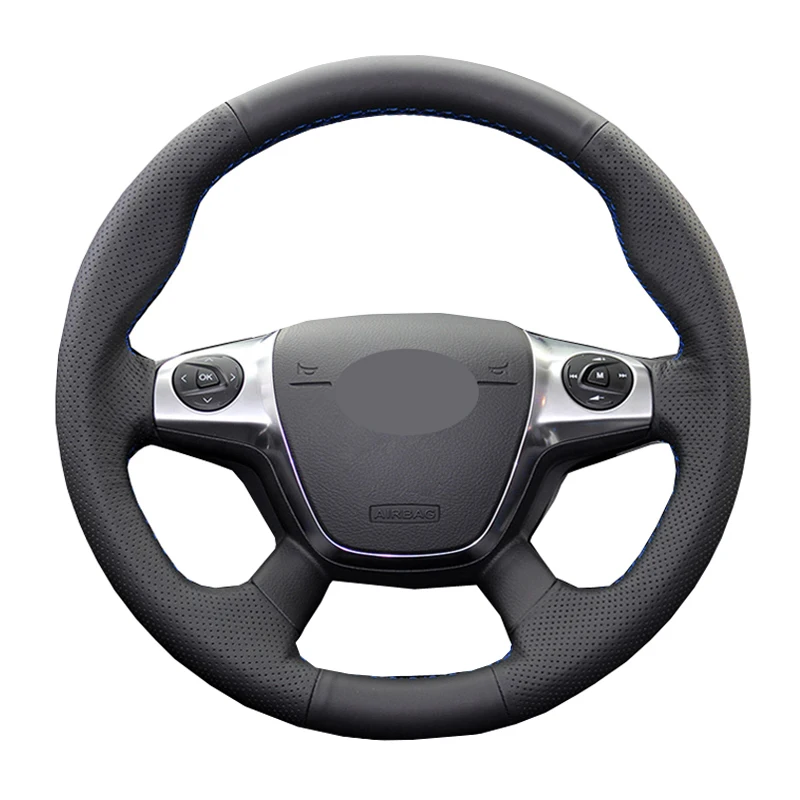 Ручное шитье чехол рулевого колеса автомобиля, накидка, замша, для Ford Focus 3 2011-2014 C-Max (Grand C-Max) 10-15 Kuga Escape 12-2016
Ручное шитье чехол рулевого колеса автомобиля, накидка, замша, для Ford Focus 3 2011-2014 C-Max (Grand C-Max) 10-15 Kuga Escape 12-2016
