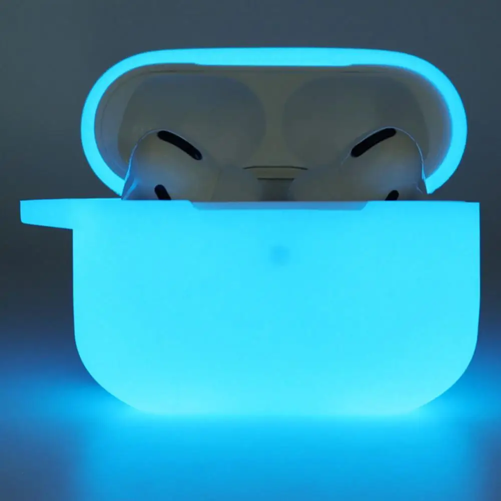 Силиконовый чехол для Apple AirPods Pro, светящийся в темноте светящийся противоударный защитный чехол, аксессуары для наушников
Силиконовый чехол для Apple AirPods Pro, светящийся в темноте светящийся противоударный защитный чехол, аксессуары для наушников