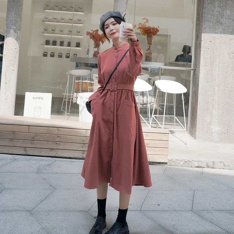 Dresses for Women Summer Vintage Red Shirt Dress Women's Casual Simple ElegantCasual dress
Dresses for Women Summer Vintage Red Shirt Dress Women's Casual Simple ElegantCasual dress