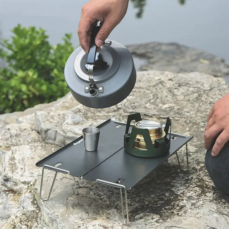 Outdoor Aluminum Alloy Camping Folding Table Portable Mini Table For Barbecue Coffee Tea Ultra Light Multi-Purpose Camping Table
Outdoor Aluminum Alloy Camping Folding Table Portable Mini Table For Barbecue Coffee Tea Ultra Light Multi-Purpose Camping Table