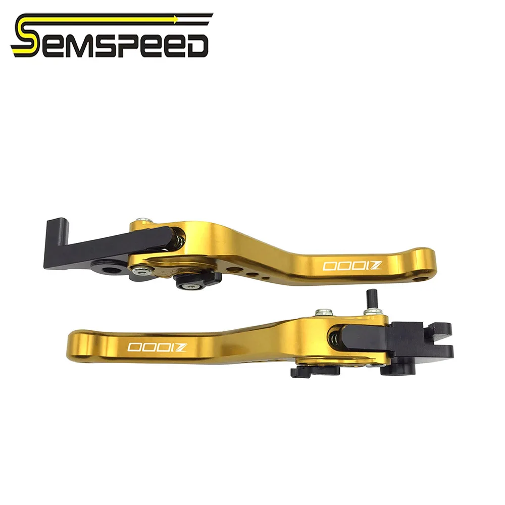 SEMSPEED Z1000 логотип мотоцикла CNC Короткие Рычаги Тормозная система сцепления для