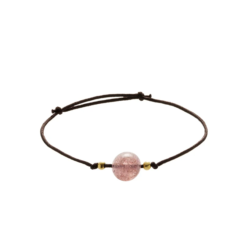 Boho simple strawberry crystal stone bracelet women natural cute weave statement bracelet fashion jewelry 2020
Boho simple strawberry crystal stone bracelet women natural cute weave statement bracelet fashion jewelry 2020