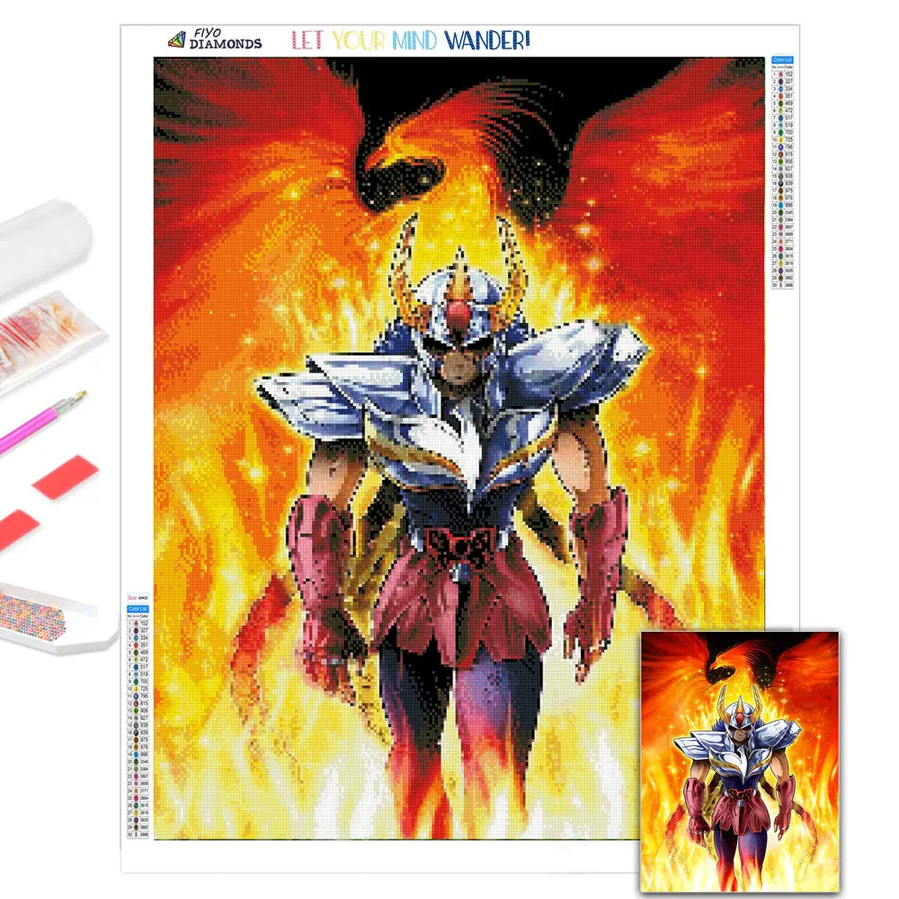 DIY 5D Diamond Painting Anime Gold Saint Picture Mosaic Full Diamond Embroidery Cross Stitch Home Decoration aлмазная mозаика
DIY 5D Diamond Painting Anime Gold Saint Picture Mosaic Full Diamond Embroidery Cross Stitch Home Decoration aлмазная mозаика