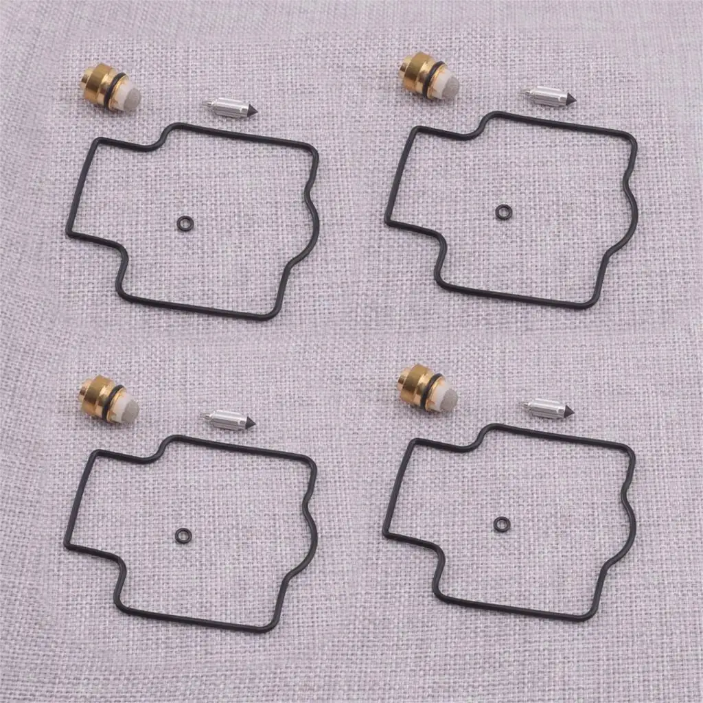 CITALL 4 Sets Motorcycle Carburetor Repair Rebuild Kit Fit for Kawasaki ZX750 Ninja ZX7R ZX9R ZX10 ZX900 ZX1000
CITALL 4 Sets Motorcycle Carburetor Repair Rebuild Kit Fit for Kawasaki ZX750 Ninja ZX7R ZX9R ZX10 ZX900 ZX1000